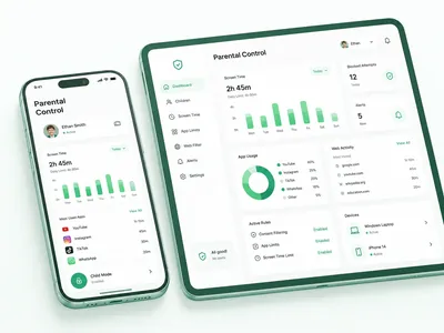 ViziKid parental control dashboard